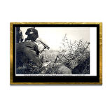 Gazi Mustafa Kemal Atatürk ÖZEL SERİ^# Miyrem  Design Cam Tablo Model: 797