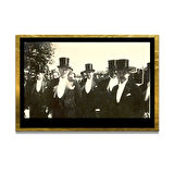 Gazi Mustafa Kemal Atatürk ÖZEL SERİ^# Miyrem  Design Cam Tablo Model: 800