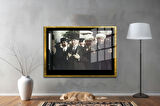 Gazi Mustafa Kemal Atatürk ÖZEL SERİ^# Miyrem  Design Cam Tablo Model: 810