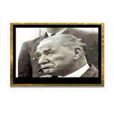 Gazi Mustafa Kemal Atatürk ÖZEL SERİ^# Miyrem  Design Cam Tablo Model: 811