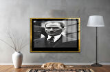 Gazi Mustafa Kemal Atatürk ÖZEL SERİ^# Miyrem  Design Cam Tablo Model: 817