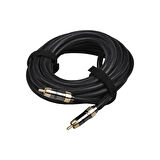 FOR-X X-1122Q PROFESYONEL RCA KABLO 5 METRE 2025 YENİ ÜRÜN