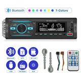 Premio Kac38 RGB 7 Renkli Çift Usb Sd Fm Aux Bluetooth Kumandalı Mekaniksiz Oto Teyp 4x55 Watt