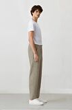 DeFacto Wide Leg Bol Rahat Kesim Üç Cepli Geniş Paça Pantolon D7316AX25SPKH271