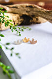 Mini Lotus Küpe Silver