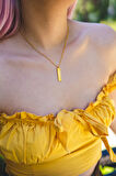 Square Kolye Gold
