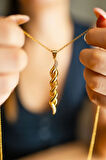 Curl Kolye Gold