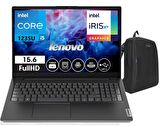 Lenovo V15 Intel Core I5-1235U 16gb 256GB SSD Freedos 15.6''FHD TaşınabilirBilgisayar V82TT00A6TX05+WeblegelsinÇanta