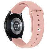 Megafox Huawei Watch 3 / Watch 3 Pro 22mm Uyumlu Silikon Kordon A+Kalite Yumuşak Yüzey Bileklik 