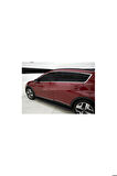 Hyundai Bayon Krom Cam Çıtası 2021-2023 Tam Tur Pas. Çelik Cam Çerçevesi Full Set
