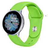 Megafox Huawei Watch GT 2 / GT 3 42mm 20mm Uyumlu Silikon Kordon A+Kalite Yumuşak Yüzey Bileklik