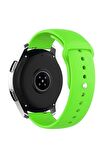 Megafox Huawei Watch GT 2 / GT 3 42mm 20mm Uyumlu Silikon Kordon A+Kalite Yumuşak Yüzey Bileklik