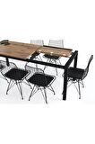 Açılır Yemek Toplantı Masası 75x120 cm