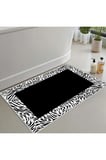 Banyo Paspası, Yumuşak Banyo Halısı, Kaymaz Dot Tabanlı, Yıkanabilir - 60x100
