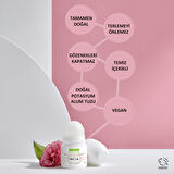 INCIA %100 Doğal Roll On Deodorant Kadınlar İçin Ter Kokusu Önleyici Lekesiz 50 ml X 2 Adet