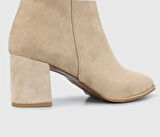 Bej Kadın Bootie