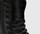 Siyah Deri Erkek Bot