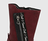 Bordo Kız Çocuk Bot