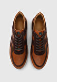 Taba Deri Erkek Sneaker