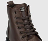 Kahve Deri Kadın Bot