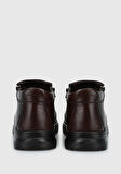 Kahve Deri Erkek Bot