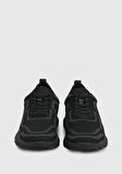 Siyah Deri Erkek Sneaker