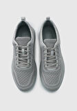 Gri Deri Erkek Sneaker