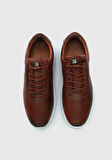 Taba Deri Erkek Sneaker