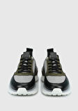 Gri Deri Erkek Sneaker