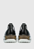 Gri Deri Erkek Sneaker