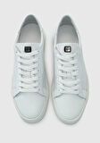 Beyaz Deri Erkek Sneaker