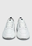 Beyaz Deri Erkek Sneaker