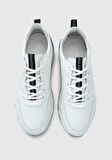 Beyaz Deri Erkek Sneaker
