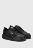Siyah Deri Erkek Sneaker