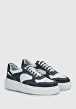 Mavi Deri Erkek Sneaker