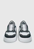 Mavi Deri Erkek Sneaker
