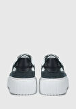 Mavi Deri Erkek Sneaker
