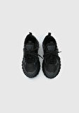 Siyah Kız Çocuk Sneaker