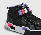 Siyah Kız Çocuk Sneaker