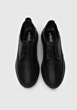 Siyah Deri Erkek Ayakkabı