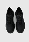 Siyah Deri Erkek Sneaker