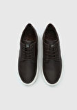 Kahve Deri Erkek Sneaker