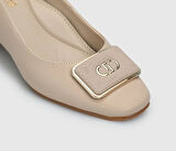 Bej Kadın Ayakkabı