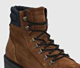 Kahve Deri Erkek Bot