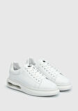 Beyaz Deri Erkek Sneaker