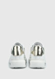 Beyaz Deri Kadın Sneaker