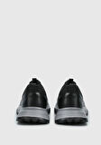 Siyah Deri Erkek Sneaker