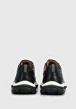 Siyah Deri Erkek Sneaker