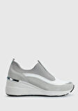 Beyaz Deri Kadın Sneaker