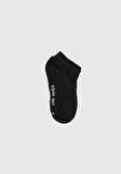 Siyah  Eclipse Sport ES003 Siyah Patik Tekli Çorap